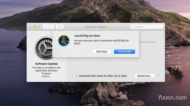 macOS Big Sur 公测版Beta 2升级方法