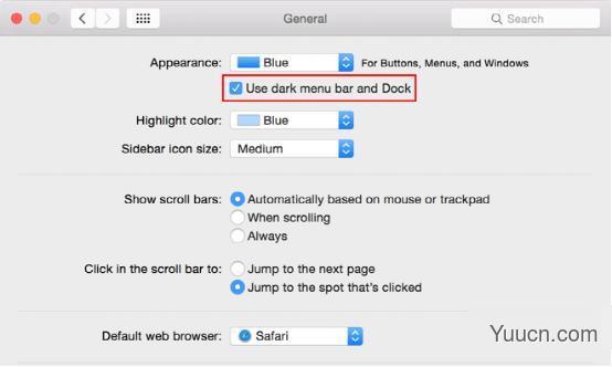 关于激活OS X Yosemite深色模式的方法介绍
