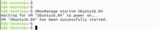 在Linux上使用VirtualBox的命令行管理界面的方法讲解
