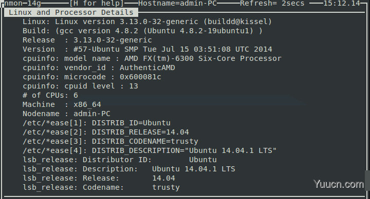 在Linux中安装是使用系统性能监控软件Nmon
