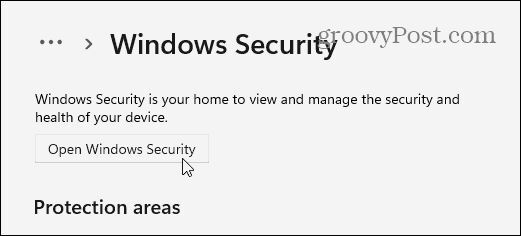 如何在Win11中启用或禁用 Windows安全