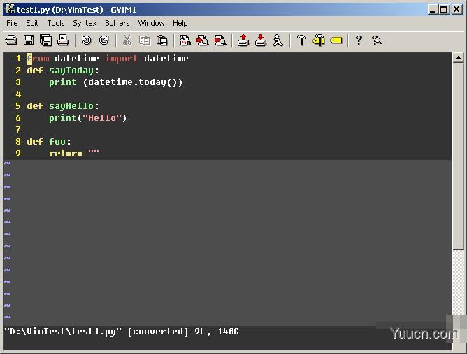 Vim as Python IDE on windows  DDL  博客园