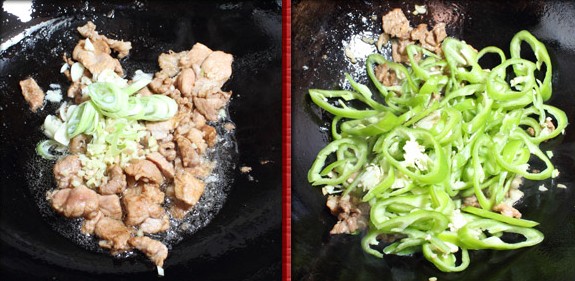 尖椒炒肉的做法(图文)