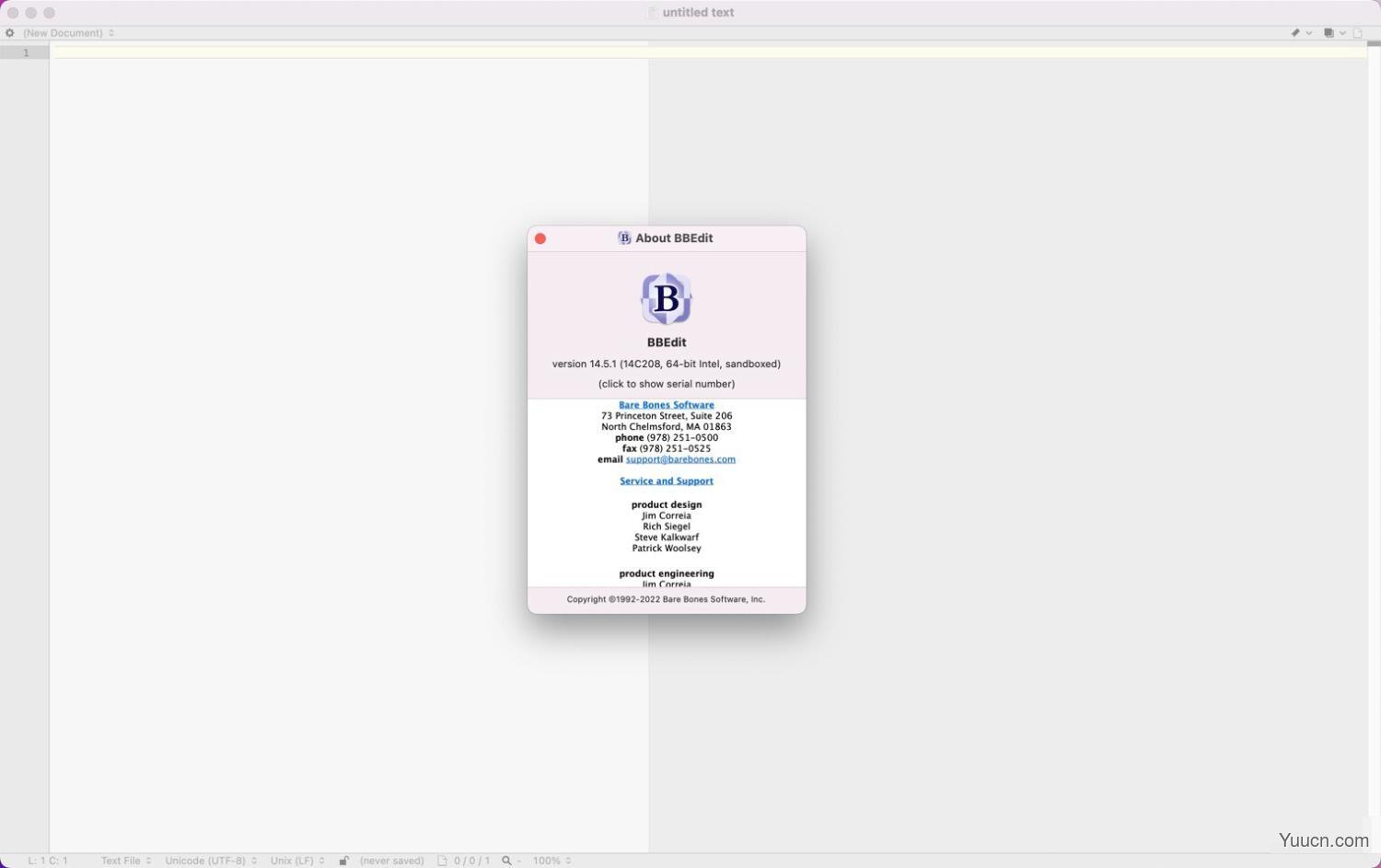 BBEdit for Mac(专业HTML文本编辑器)