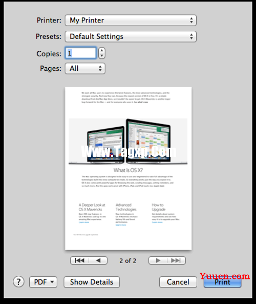 Mac怎么打印文件 Mac怎么打印pdf