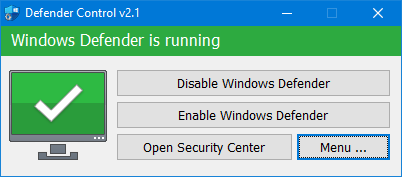 电脑学习网首发一键强制永久关闭屏Windows11/Windows10/系统屏蔽自带Microsoft Defender杀毒软件