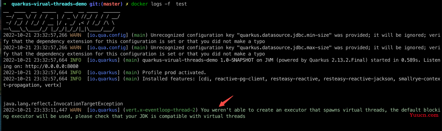 支持JDK19虚拟线程的web框架，之二：完整开发一个支持虚拟线程的quarkus应用