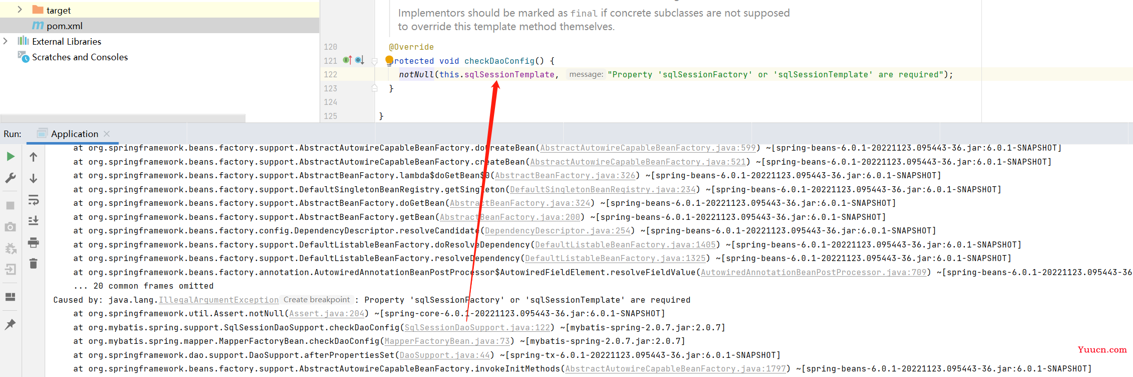 SpringBoot3整合MyBatis报错：Property ‘sqlSessionFactory‘ or ‘sqlSessionTemplate‘ are required