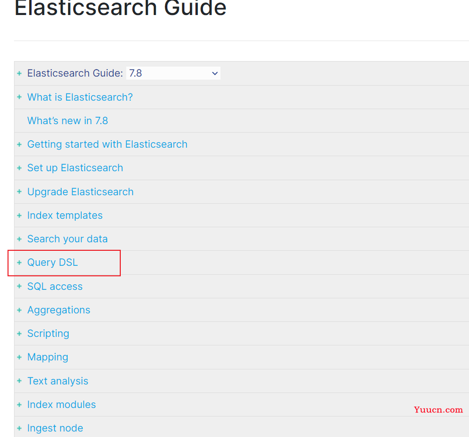 ElasticSearch系列01