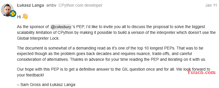 这一次，Python 真的有望告别 GIL 锁了？