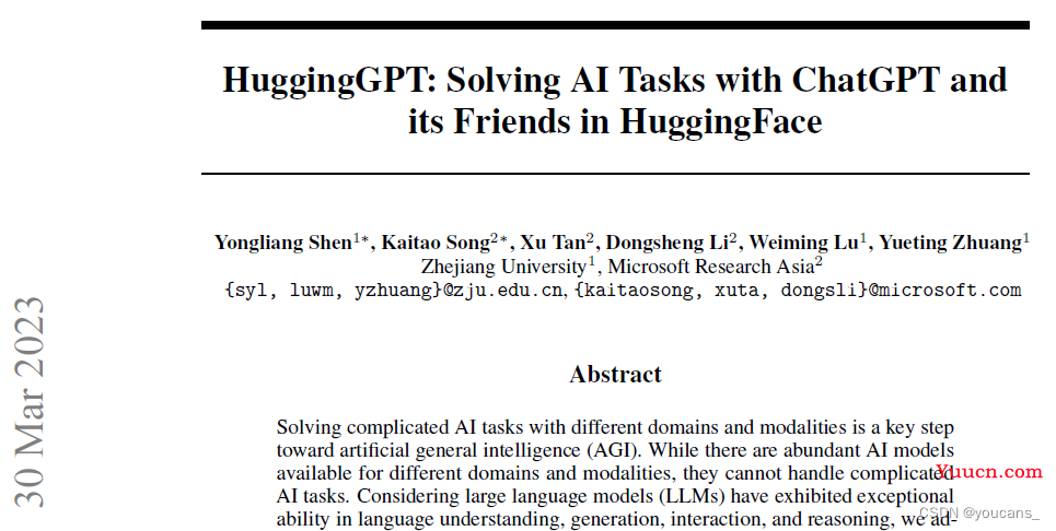 【AIGC】大模型协作系统 HuggingGPT 深度解析