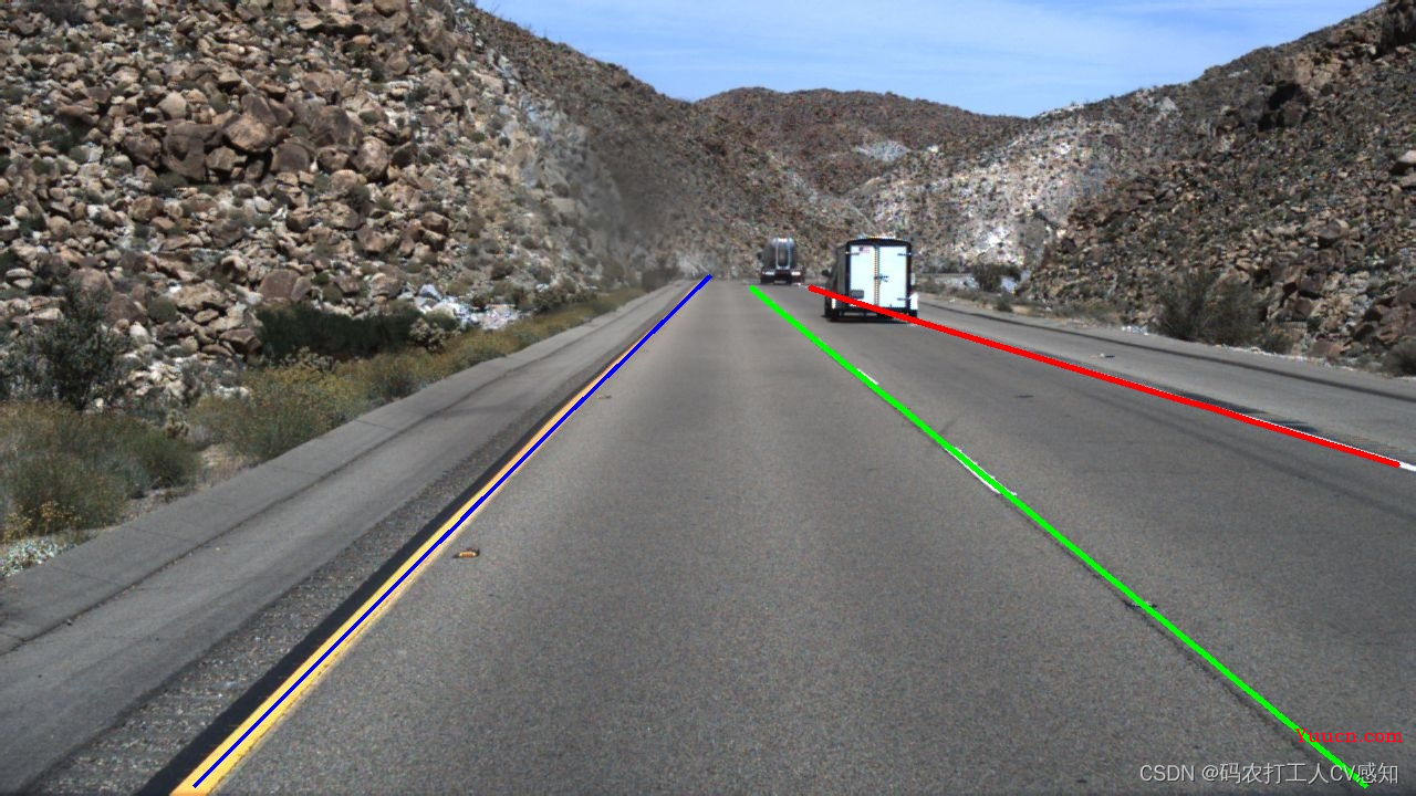 车道线检测CLRNet算法复现在Tusimple数据集测试demo