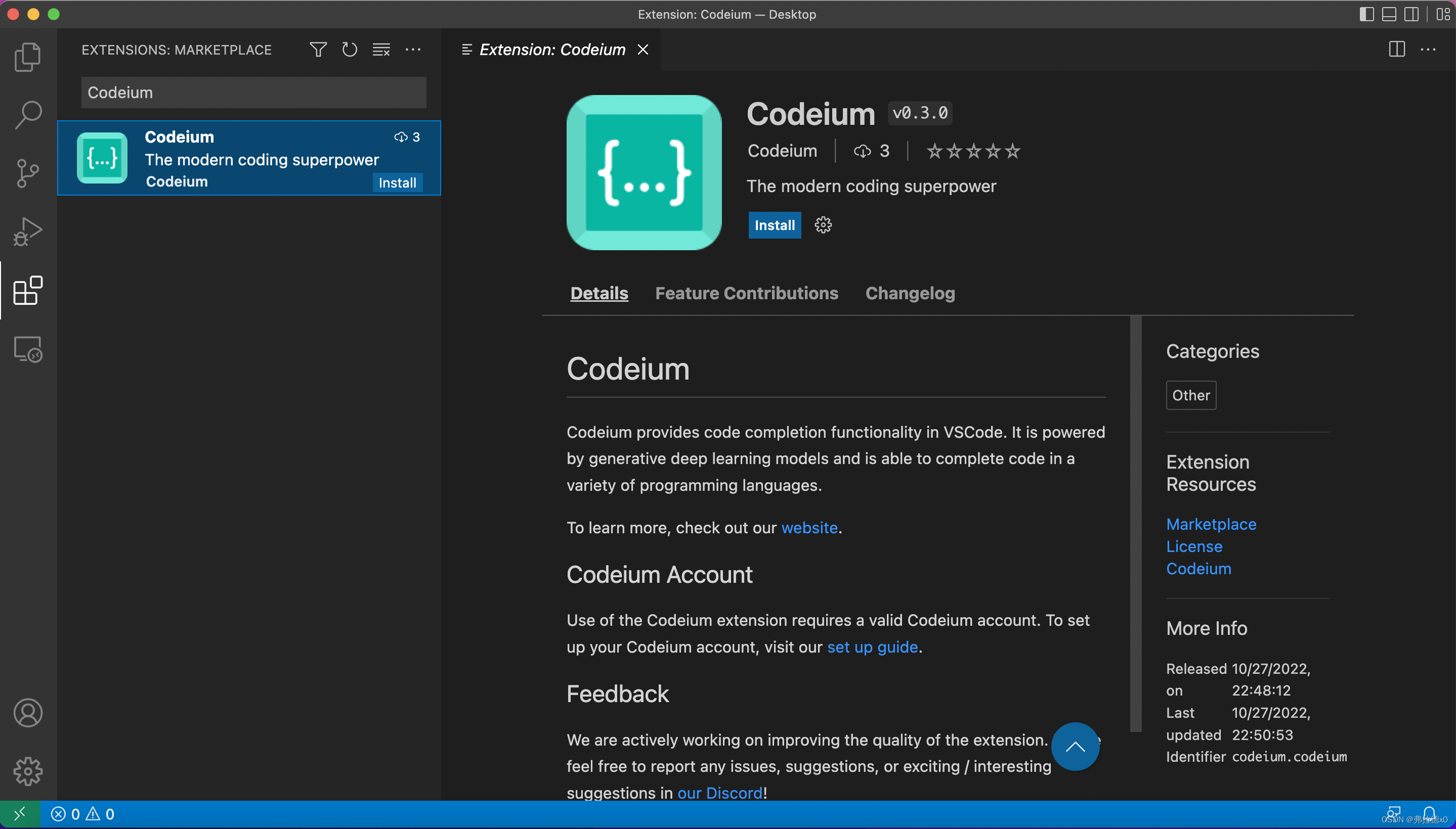 推荐一款免费的AI代码提示工具Codeium