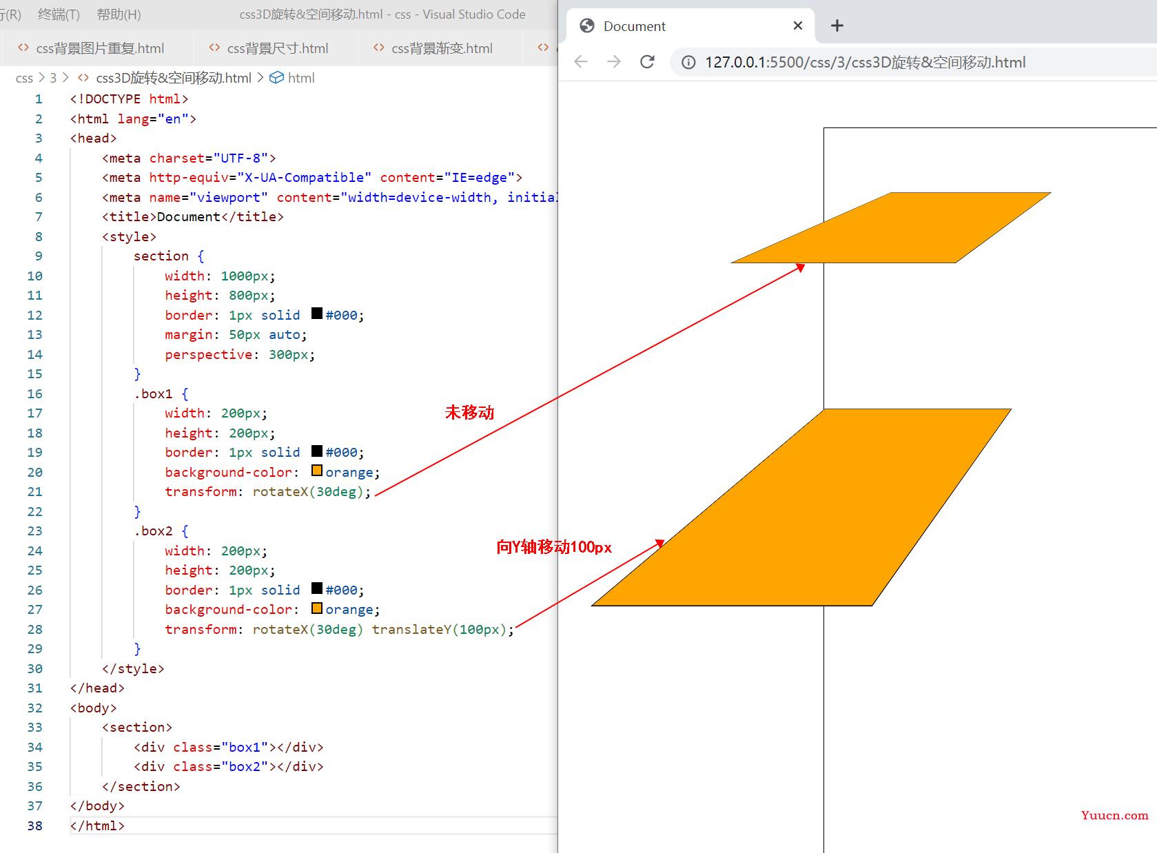 〖大前端 - 基础入门三大核心之CSS篇㉑〗- 3D变形 与空间移动