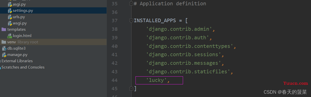 django+mysql实现一个简单的web登录页面