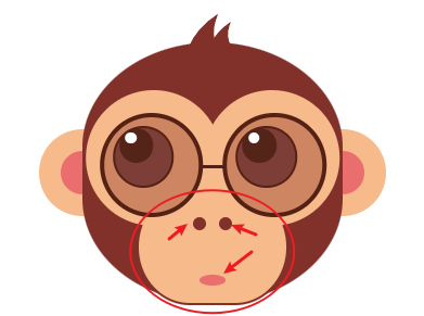 用css画一个csdn程序猿