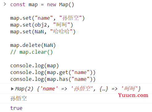 JavaScript -- Map对象及常用方法介绍