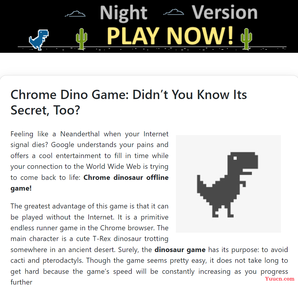 基于STM32的小游戏——谷歌小恐龙（Chrome Dino Game）