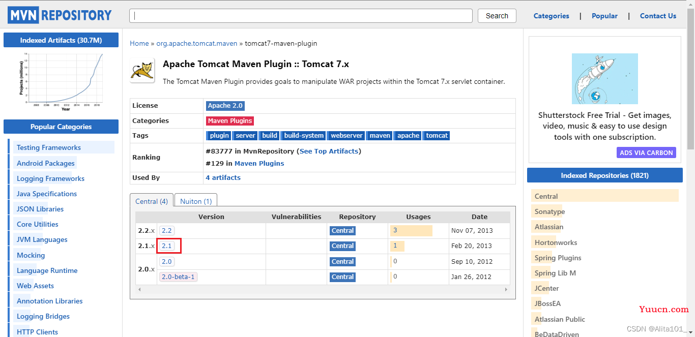 Maven基础学习——tomcat插件配置（含web工程配置）